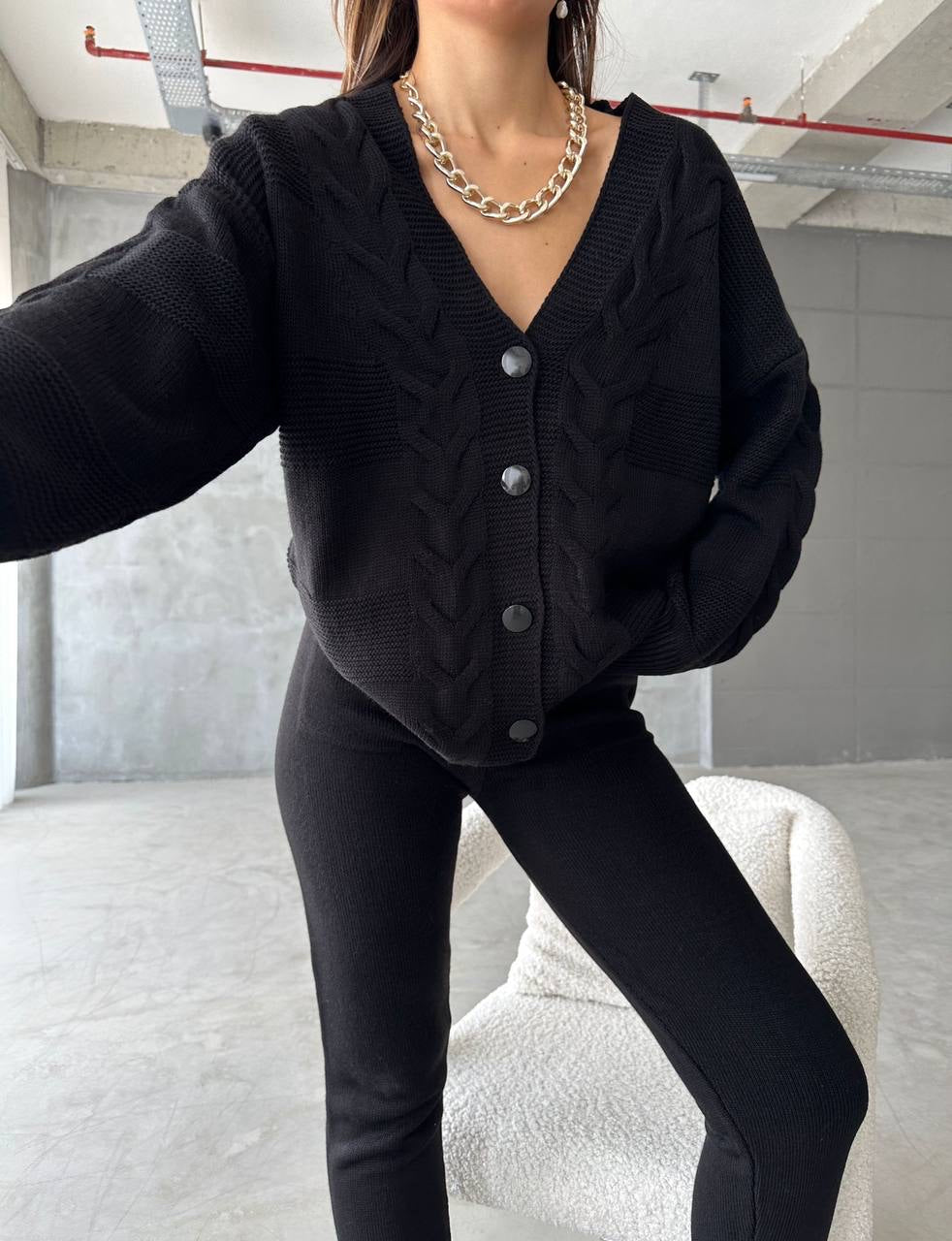 Zweiteiler Rey - Cardigan&Hose