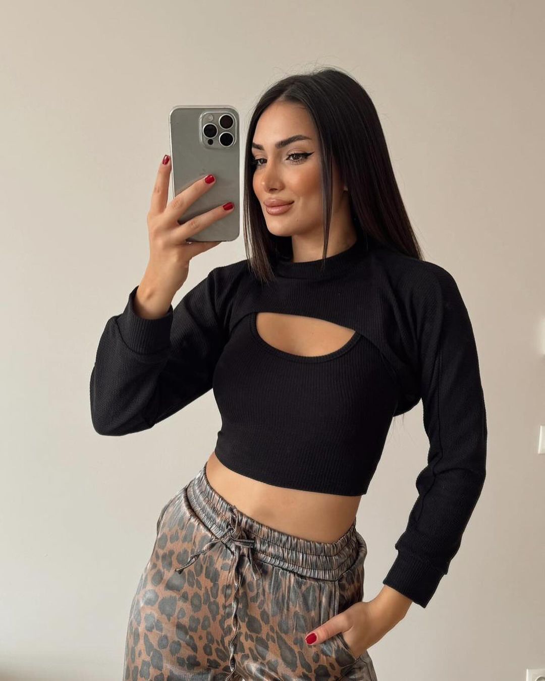 Crop Sweat Zweiteiler