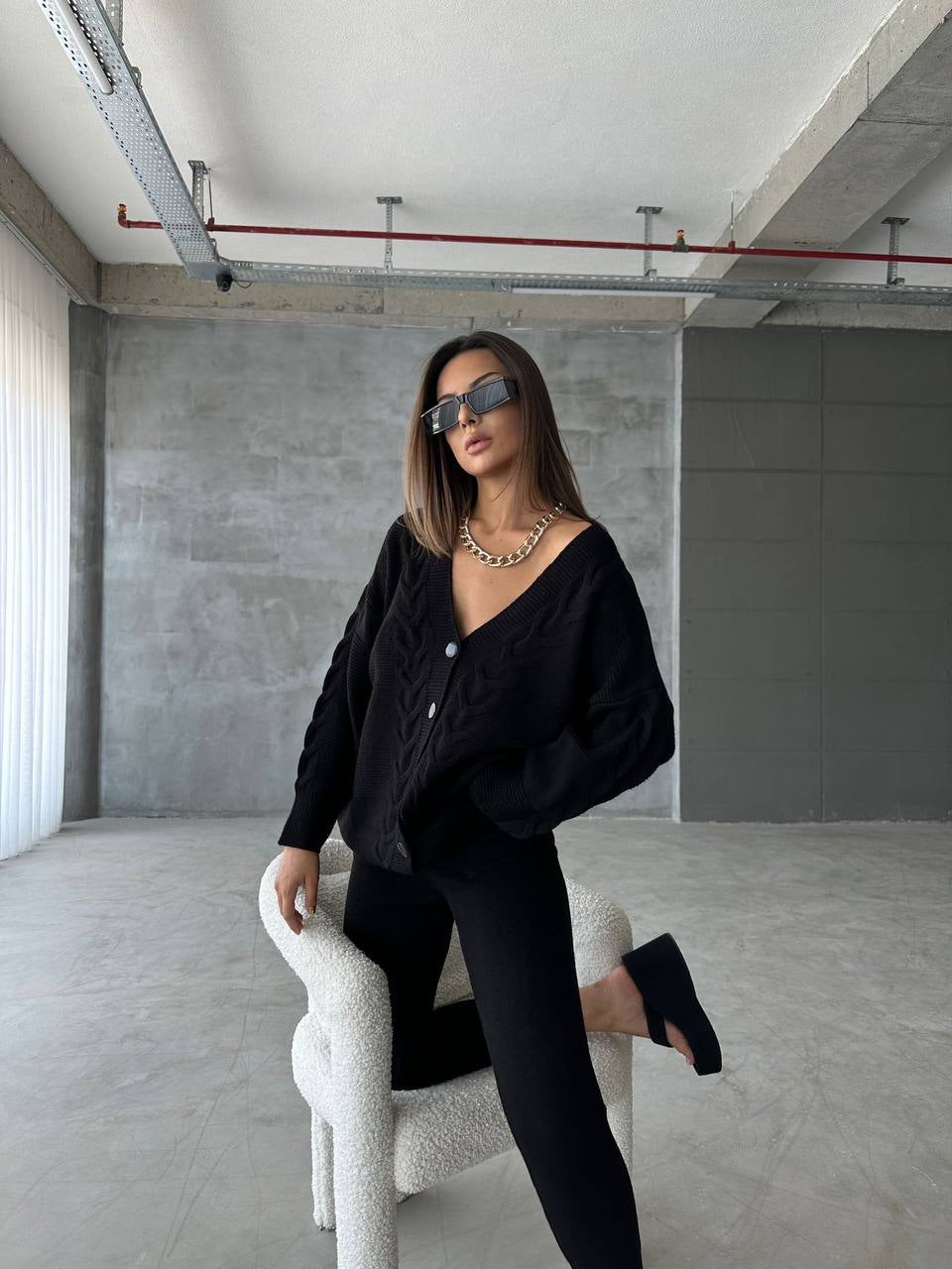 Zweiteiler Rey - Cardigan&Hose