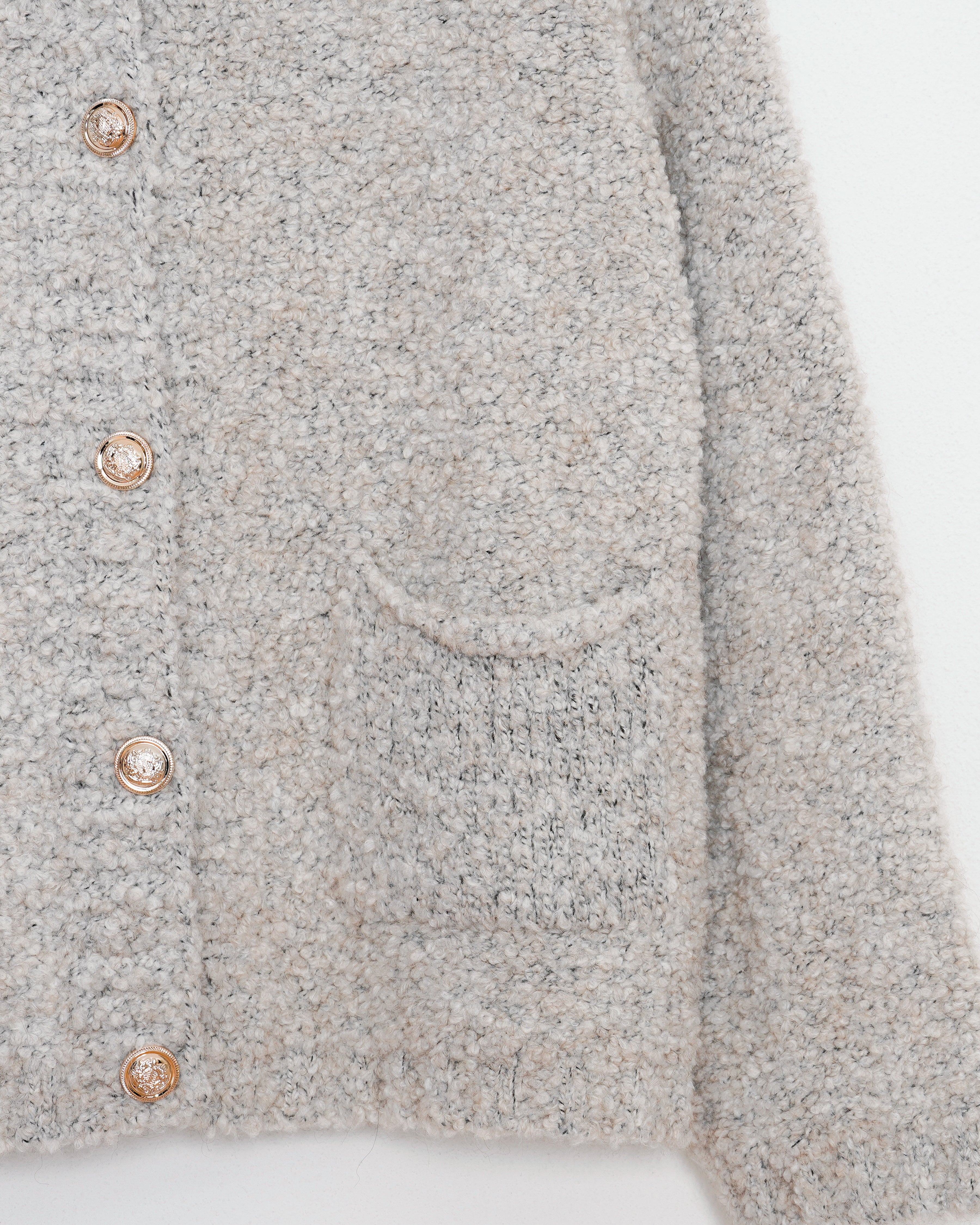 Bouclé Cardigan