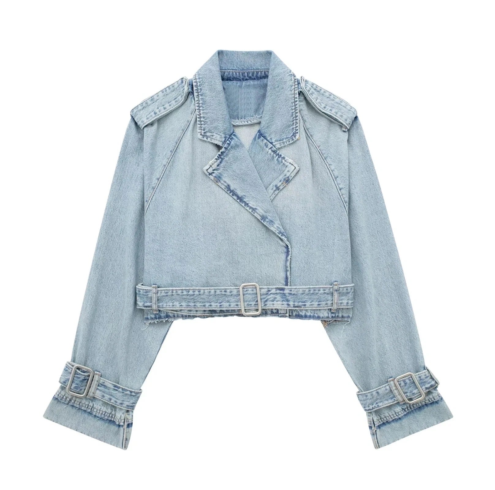 Crop JeansJacke