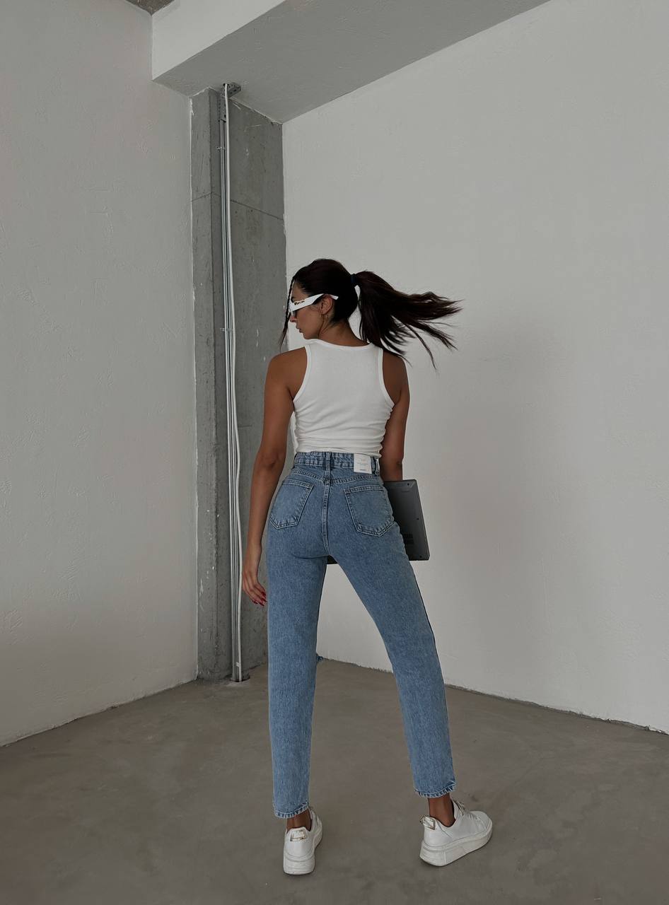 Boyfriend Jeans-destroyed jeans -lässig geschnitten